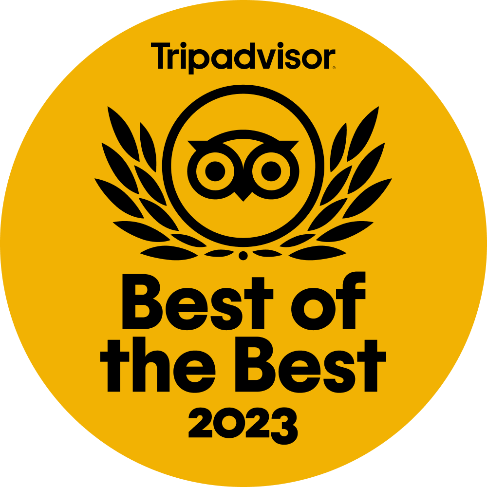 Tripadvisor travelchoice award 2023. Inbound Persia Travel Agency.
